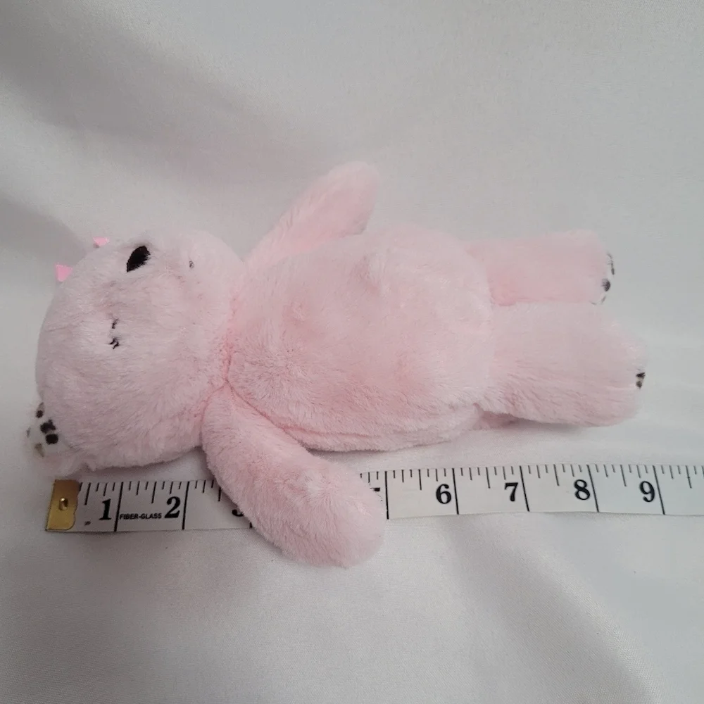 Carter's Child of Mine Pink Cat Plush Leopard 8
